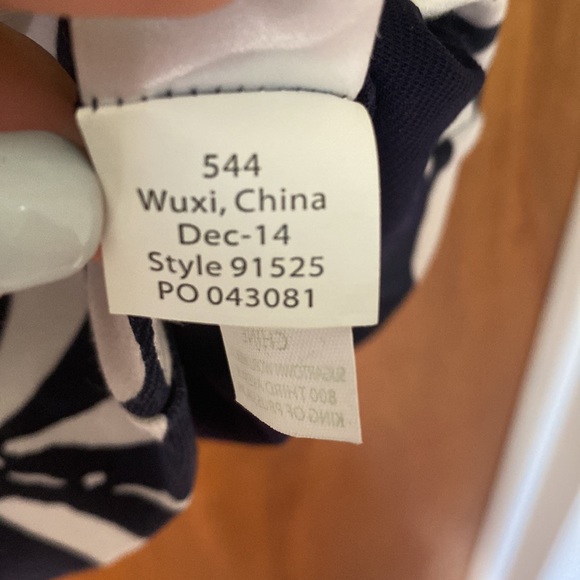 Lilly Pulitzer BRIELLA BRIGHT NAVY Johnny B Fit & Flare DRESS - Picture 11 of 14